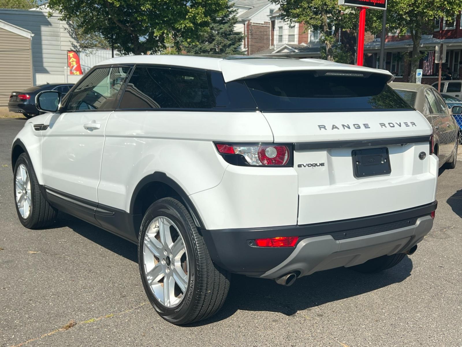 2013 /Beige Land Rover Range Rover Evoque Pure Plus 3-Door (SALVP1BG3DH) with an 2.0L L4 DOHC 24V TURBO engine, 6-Speed Automatic transmission, located at 1018 Brunswick Ave, Trenton, NJ, 08638, (609) 989-0900, 40.240086, -74.748085 - This Range Rover Evoque is beautiful in every way and has been very well maintained and ready for the next owner! Amazing color combo and super clean SUV! Call Anthony to set up an appointment ASAP, 609-273-5100 - Photo #6